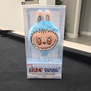 Lazy Yoga The Monsters Blue Plush Rattle